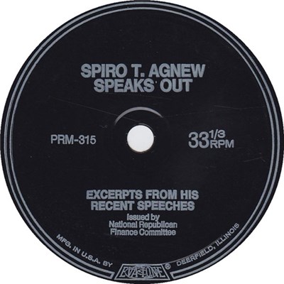 Spiro T. Agnew - Spiro T. Agnew Speaks Out download mp3 flac