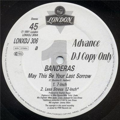 Banderas - May This Be Your Last Sorrow download mp3 flac