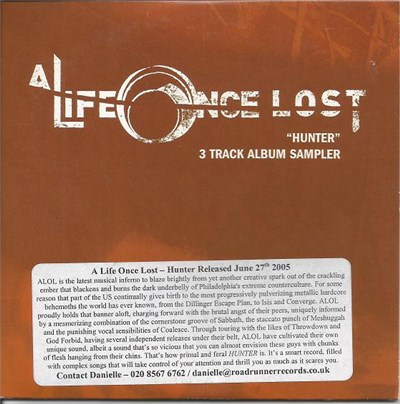 A Life Once Lost - Hunter download mp3 flac