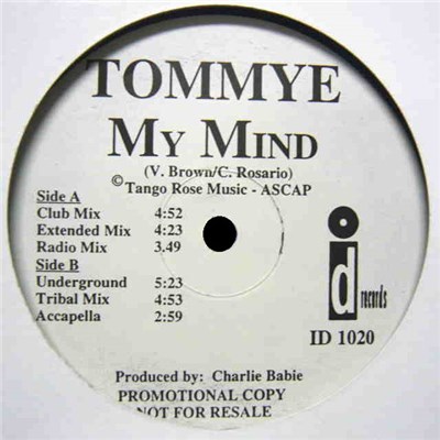 Tommye - My Mind download mp3 flac