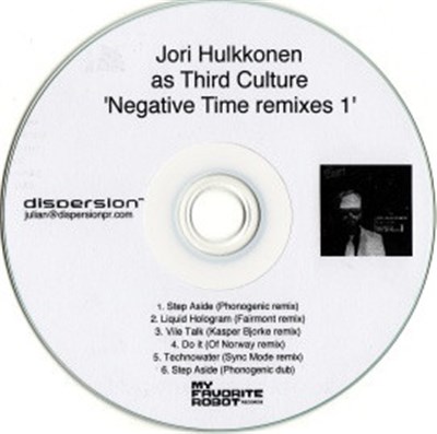 Jori Hulkkonen As Third Culture - Negative Time "Remixes 1" download mp3 flac