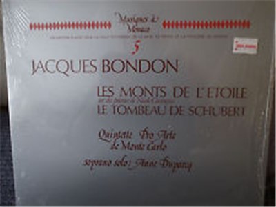 Jacques Bondon - Les Monts De L Etoile Le Tombeau De Schubert download mp3 flac