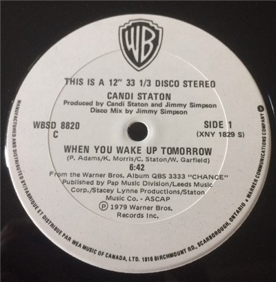 Candi Staton - When You Wake Up Tomorrow / Rough Times download mp3 flac