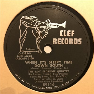 The Roy Eldridge Quintet - When It's Sleepy Time Down South / Echoes Of Harlem download mp3 flac
