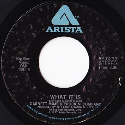 Garnett Mims & Truckin' Company - What It Is download mp3 flac