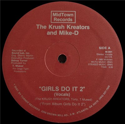 The Krush Kreators And Mike-D - Girls Do It 2 download mp3 flac