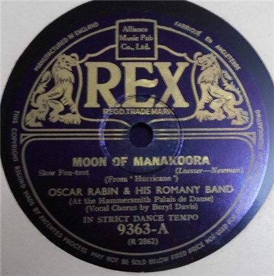 Oscar Rabin & His Romany Band - Moon Of Manakoora / You'll Always Be My Sweetheart download mp3 flac