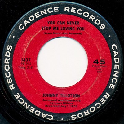 Johnny Tillotson - You Can Never Stop Me Loving You download mp3 flac