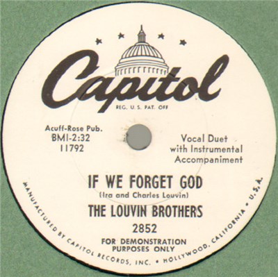 The Louvin Brothers - If We Forget God download mp3 flac