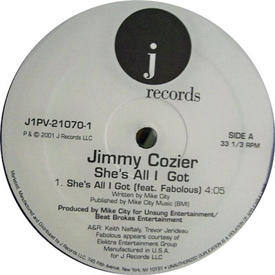 Jimmy Cozier - She's All I Got download mp3 flac