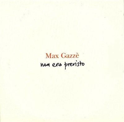Max Gazzè - Non Era Previsto download mp3 flac