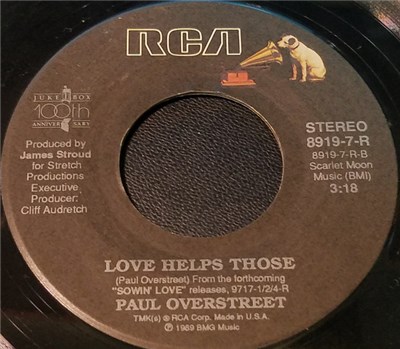 Paul Overstreet - Sowin' Love / Love Helps Those download mp3 flac