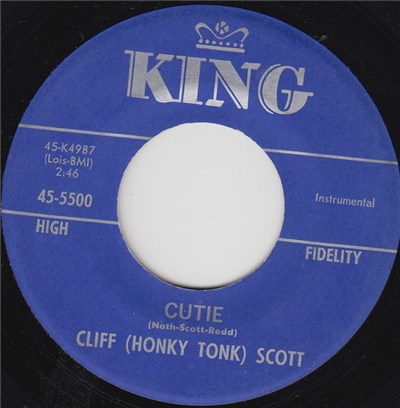 Cliff (Honky Tonk) Scott - Cutie download mp3 flac