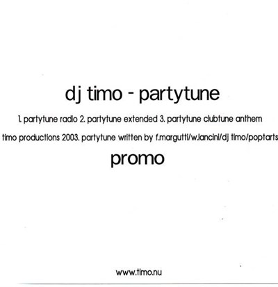 DJ Timo - Partytune download mp3 flac