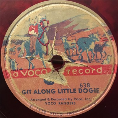 Voco Rangers - Buster The Bronco Buster / Git Along Little Dogie download mp3 flac