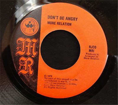 More Relation - Don't Be Angry / A Little Understanding download mp3 flac