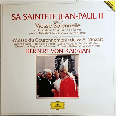 W. A. Mozart, Sa Sainteté Jean-Paul II / Herbert von Karajan, Kathleen Battle, Trudeliese Schmidt, Gösta Winbergh, Ferruccio Furlanetto, Choeurs Du Singverein De Vienne, Orchestre Philharmonique De Vienne - Sa Sainteté Jean-Paul II Célèbre La Messe Solenn download mp3 flac