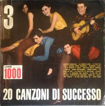 Various - 20 Canzoni Di Successo Disco Numero 3 download mp3 flac