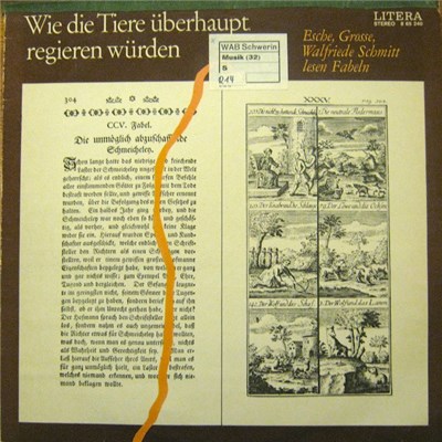 Esche, Grosse, Walfriede Schmitt - Wie Die Tiere Überhaupt Regieren Würden download mp3 flac