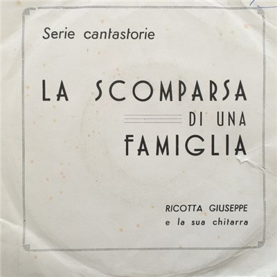 Giuseppe Ricotta - La Scomparsa Di Una Famiglia download mp3 flac