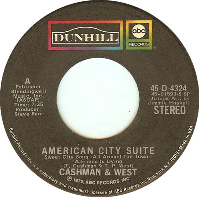 Cashman & West - American City Suite download mp3 flac