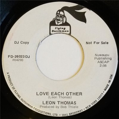 Leon Thomas - Let's Go Down To Lucy's / Love Each Other download mp3 flac