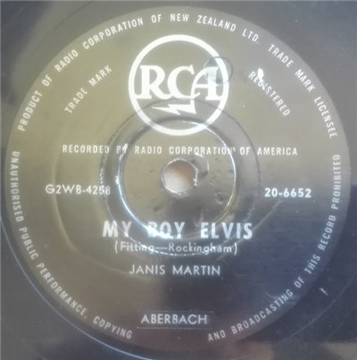 Janis Martin - My Boy Elvis / Little Bit download mp3 flac