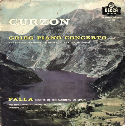 Curzon, Grieg, The London Symphony Orchestra, Anatole Fistoulari, Falla, The New Symphony Orchestra Of London, Enrique Jorda - Piano Concerto / Nights In The Gardens Of Spain download mp3 flac