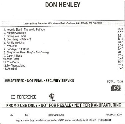 Don Henley - Inside Job download mp3 flac