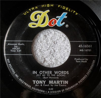 Tony Martin - In Other Words (Fly Me To The Moon) / The Rest Of My Days download mp3 flac