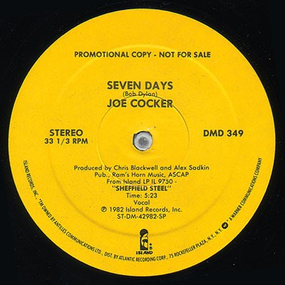 Joe Cocker - Seven Days download mp3 flac