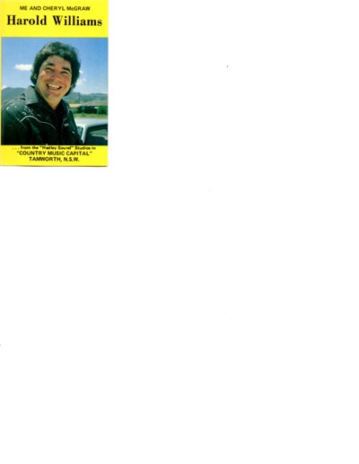Harold Williams - Me And Cheryl McGraw download mp3 flac