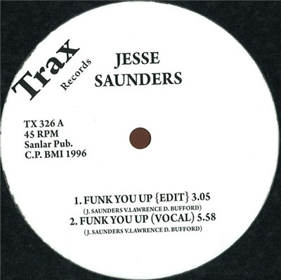 Jesse Saunders - Funk You Up download mp3 flac