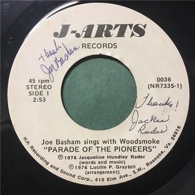 Joe Basham Sings With Woodsmoke / Woodsmoke - Parade Of The Pioneers / Black Mountain Rag download mp3 flac
