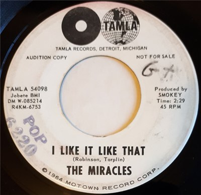 The Miracles - I Like It Like That download mp3 flac