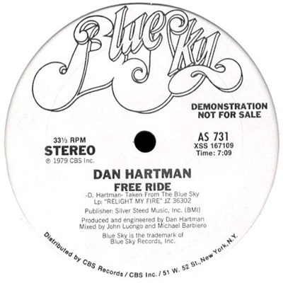 Dan Hartman - Free Ride / Vertigo / Relight My Fire (Progressive Instrumental Remix) download mp3 flac