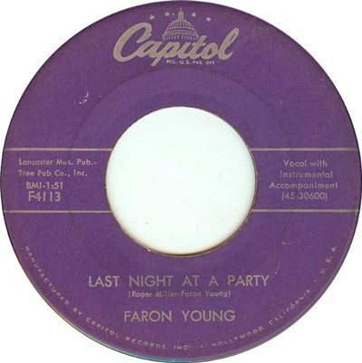 Faron Young - Last Night At A Party download mp3 flac