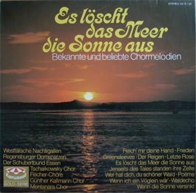 Various - Es Löscht Das Meer Die Sonne Aus - Bekannte Und Beliebte Chormelodien download mp3 flac