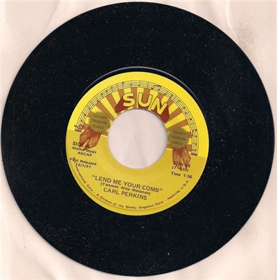 Carl Perkins - Lend Me Your Comb/ Glad All Over download mp3 flac