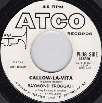 Raymond Froggatt - Callow-La-Vita / Lost Autumn download mp3 flac