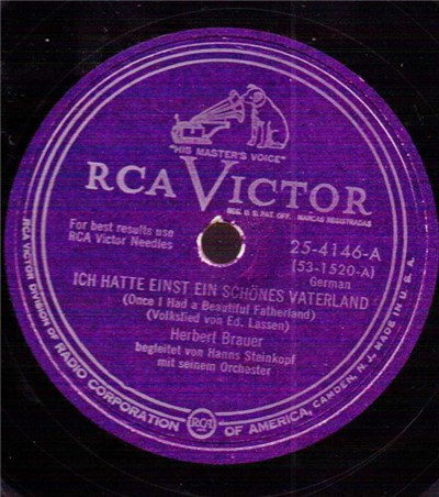 Herbert Brauer - Ich Hatte Einst Ein Schönes Vaterland download mp3 flac