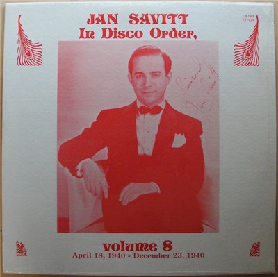 Jan Savitt - Jan Savitt In Disco Order, Volume 8 download mp3 flac