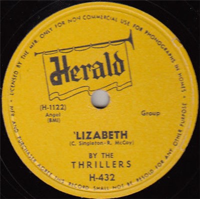 The Thrillers - 'Lizabeth / Please Talk To Me download mp3 flac