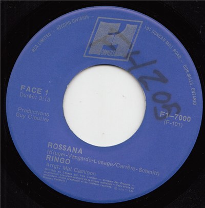 Ringo - Rossana download mp3 flac