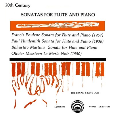 Francis Poulenc, Paul Hindemith, Bohuslav Martinu, Olivier Messiaen, The Bryan & Keys Duo - 20th Century Sonatas For Flute And Piano download mp3 flac