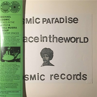 Michael Cosmic & Phill Musra Group - Cosmic Paradise - Peace In The World - Cosmic Records download mp3 flac