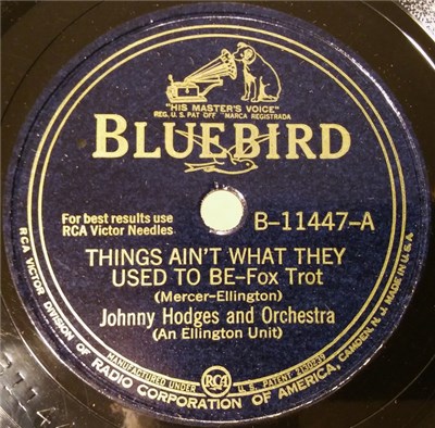 Johnny Hodges And His Orchestra - Things Ain't What They Used To Be / Squaty Roo download mp3 flac