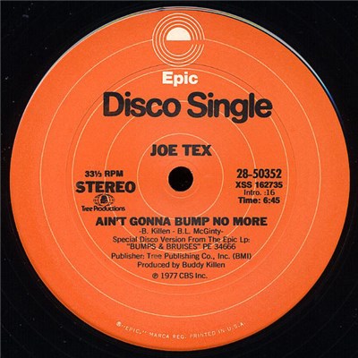 Joe Tex - Ain't Gonna Bump No More / Be Cool (Willie Is Dancing With A Sissy) download mp3 flac