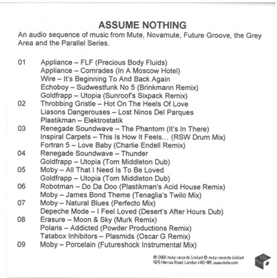 Various - Assume Nothing download mp3 flac