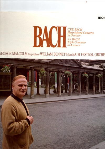 C. P. E. Bach / J. S. Bach - Yehudi Menuhin, George Malcolm, William Bennett & The Bath Festival Orchestra - Harpsichord Concerto In D Minor / Triple Concerto In A Minor download mp3 flac